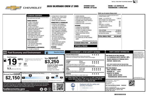 2020 Chevrolet Silverado 1500