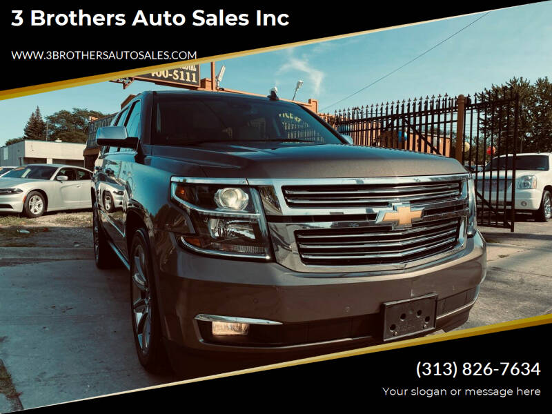 2015 Chevrolet Tahoe for sale at 3 Brothers Auto Sales Inc in Detroit MI