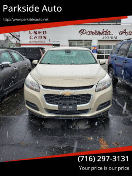 2014 Chevrolet Malibu for sale at Parkside Auto in Niagara Falls NY