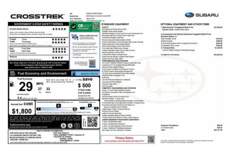 2025 Subaru Crosstrek Limited