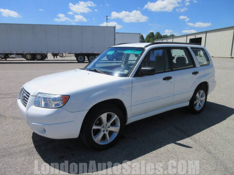 2007 Subaru Forester for sale at London Auto Sales LLC in London KY