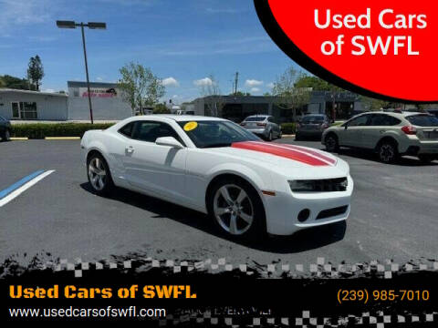 2013 Chevrolet Camaro for sale at Used Cars of SWFL in Fort Myers FL