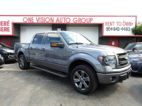 2014 Ford F-150 for sale at One Vision Auto in Hollywood FL