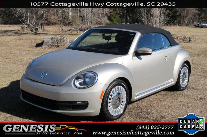 2015 Volkswagen Beetle Convertible for sale at Genesis Of Cottageville in Cottageville SC