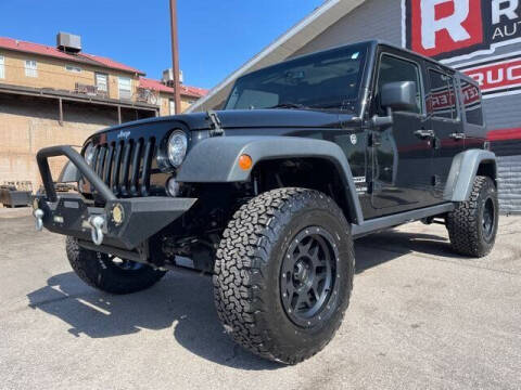2017 Jeep Wrangler Unlimited for sale at Red Rock Auto Sales in Saint George UT