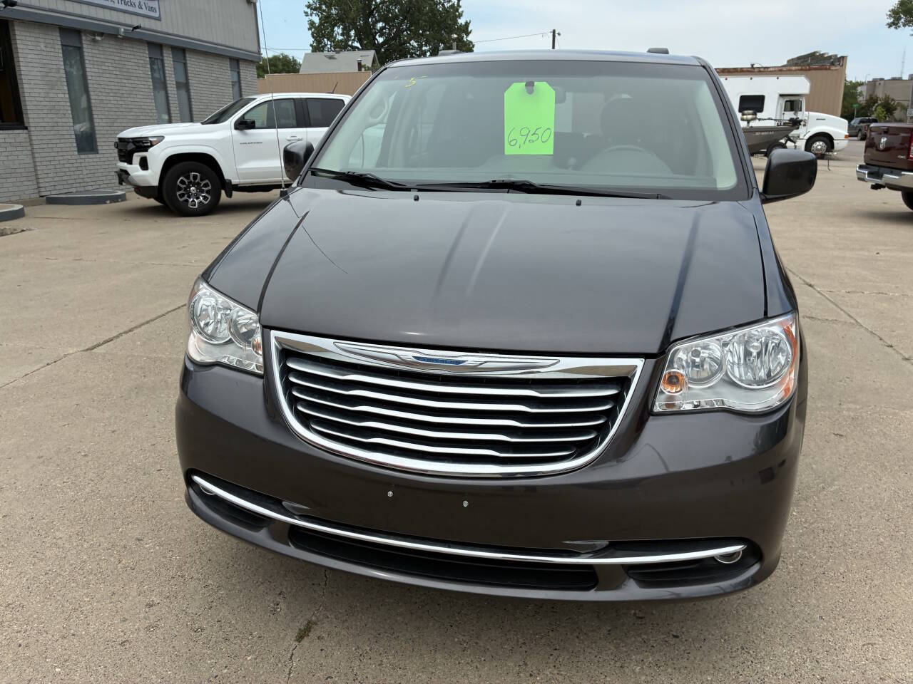 Gray 2015 Chrysler Town and Country Touring Touring 4dr Mini-Van 2