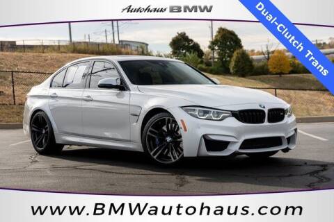 2018 BMW M3 for sale at Autohaus Group of St. Louis MO - 3015 South Hanley Road Lot in Saint Louis MO