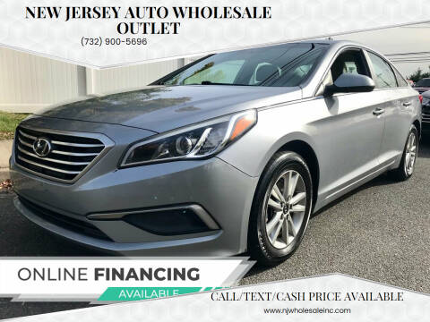 2016 Hyundai Sonata for sale at New Jersey Auto Wholesale Outlet in Union Beach NJ