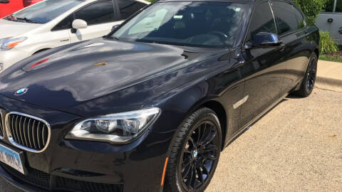 2013 BMW 7 Series for sale at ANYTHING IN MOTION INC in Bolingbrook IL