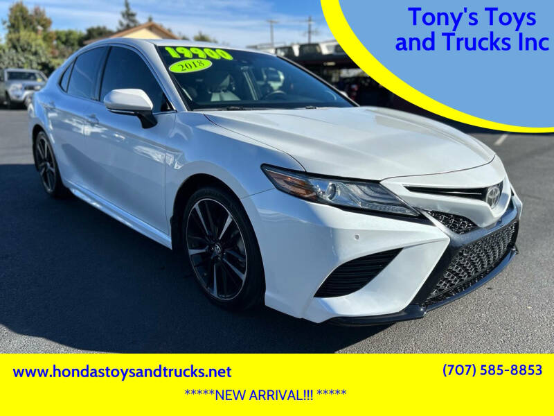 2018 Toyota Camry for sale at Tony's Toys and Trucks Inc in Santa Rosa CA
