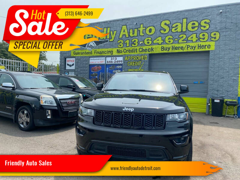2019 Jeep Grand Cherokee for sale at Friendly Auto Sales in Detroit MI