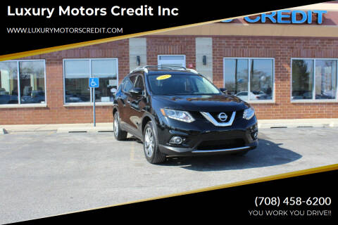 2015 Nissan Rogue for sale at Luxury Motors Credit Inc in Bridgeview IL