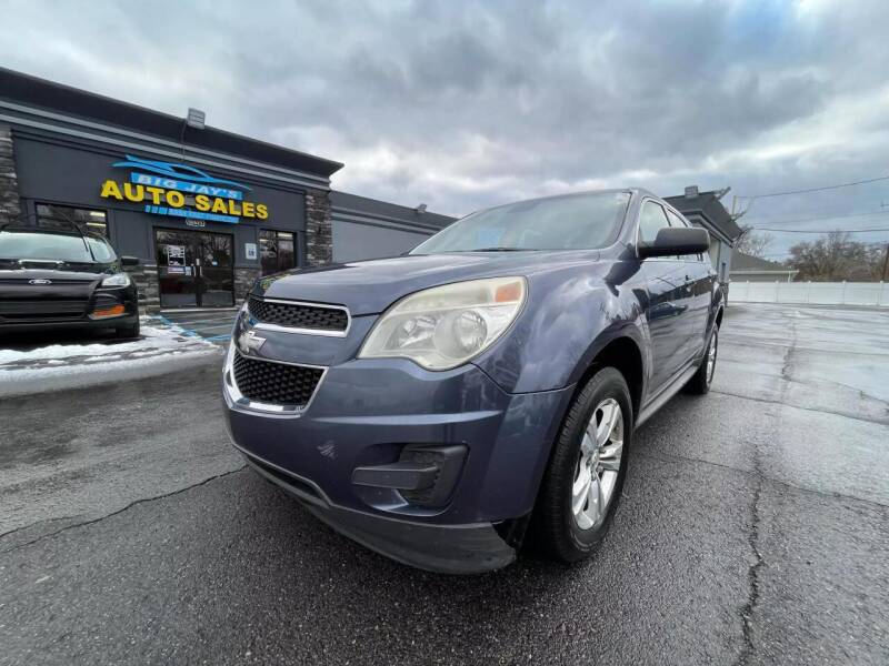 2014 Chevrolet Equinox for sale at BIG JAY'S AUTO SALES in Shelby Township MI