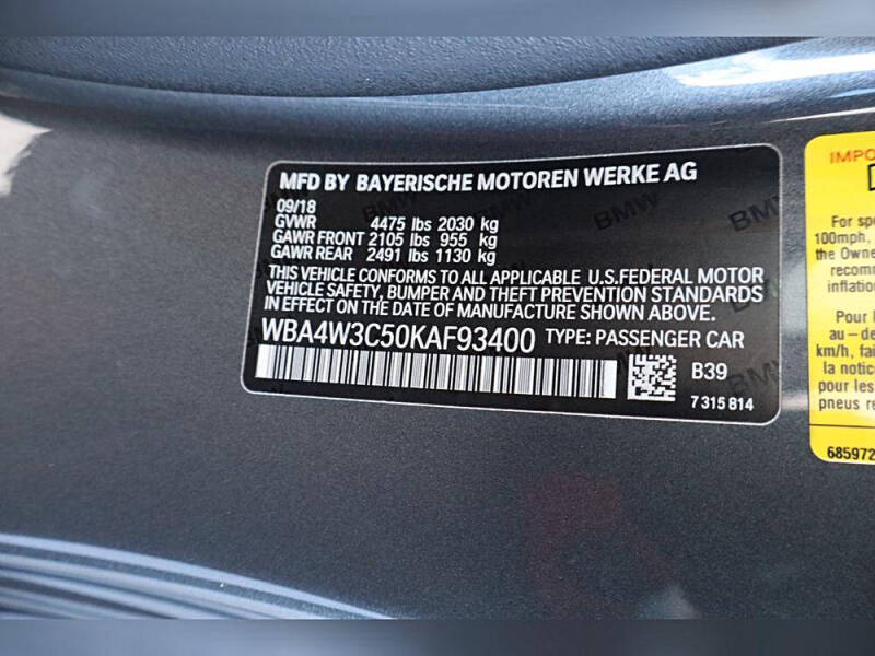 2019 BMW 4 Series 430i