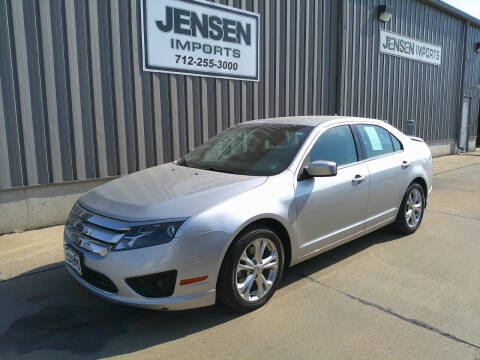 2012 Ford Fusion for sale at Jensen's Dealerships in Sioux City IA