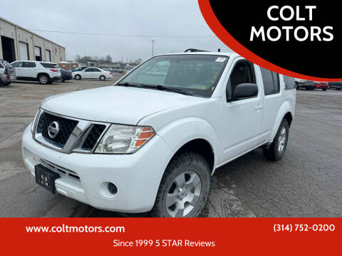 2012 Nissan Pathfinder for sale at COLT MOTORS in Saint Louis MO