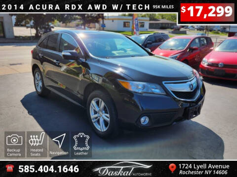 2014 Acura RDX for sale at Daskal Auto LLC in Rochester NY