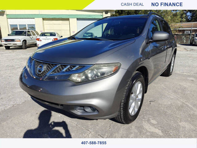 2012 Nissan Murano for sale at EZ MOTOR ORLANDO in Orlando, FL