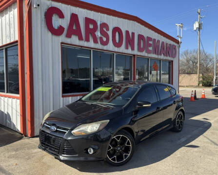 2013 Ford Focus for sale at Cars On Demand 2 in Pasadena TX