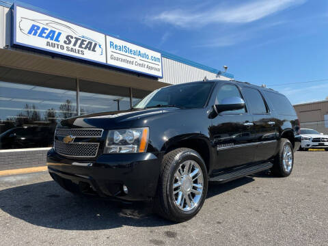 2014 Chevrolet Suburban for sale at Real Steal Auto Sales & Repair Inc in Gastonia NC