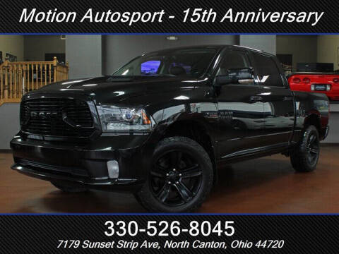 2018 RAM 1500 for sale at Motion Auto Sport in North Canton OH
