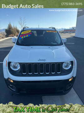 2016 Jeep Renegade for sale at Budget Auto Sales in Carson City NV