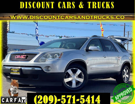 2010 GMC Acadia for sale at Discount Cars & Trucks in Modesto CA