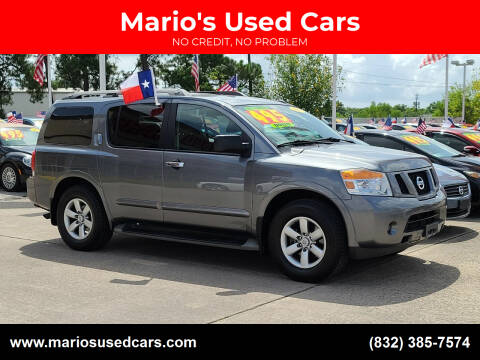 2015 Nissan Armada for sale at Mario's Used Cars in Houston TX