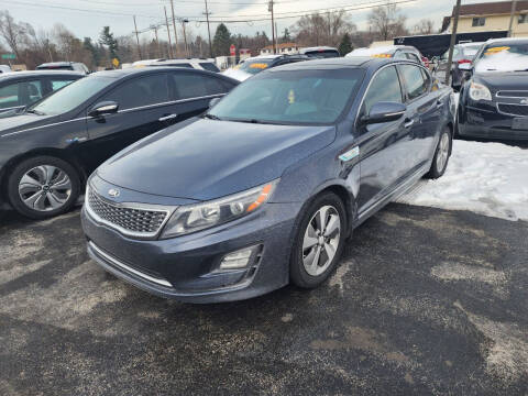 2014 Kia Optima Hybrid for sale at Excel Auto Sales LLC in Kawkawlin MI