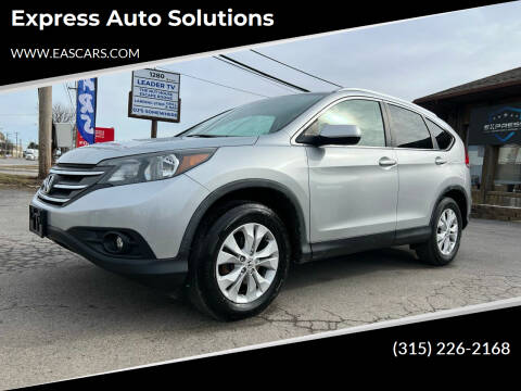 2012 Honda CR-V for sale at Express Auto Solutions in Rochester NY