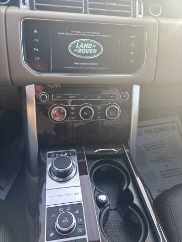 2016 Land Rover Range Rover HSE
