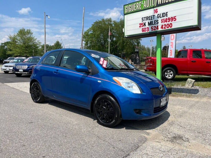 2007 Toyota Yaris for sale at Giguere Auto Wholesalers in Tilton NH