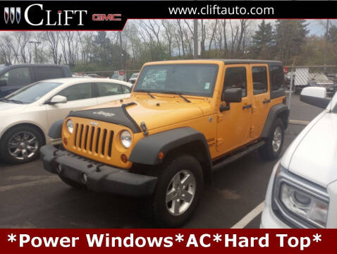 2012 Jeep Wrangler Unlimited for sale at Clift Buick GMC in Adrian MI