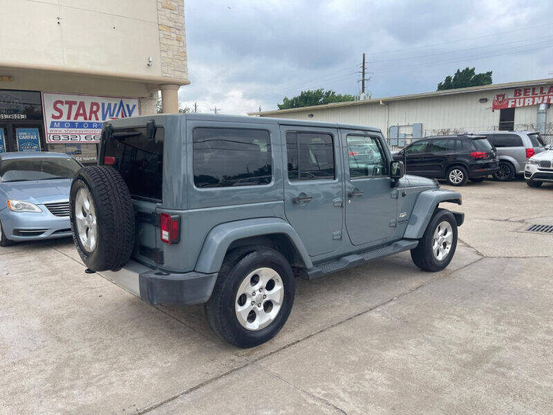 2014 Jeep Wrangler Unlimited for sale at Starway Motors in Houston, TX