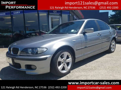 2004 BMW 3 Series for sale at Import Performance Sales - Henderson in Henderson NC
