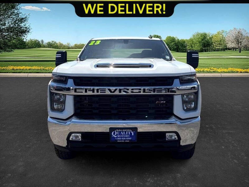 Used 2023 Chevrolet Silverado 2500HD LT with VIN 1GC1YNEY7PF216184 for sale in Salmon, ID