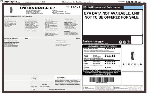 2016 Lincoln Navigator Select