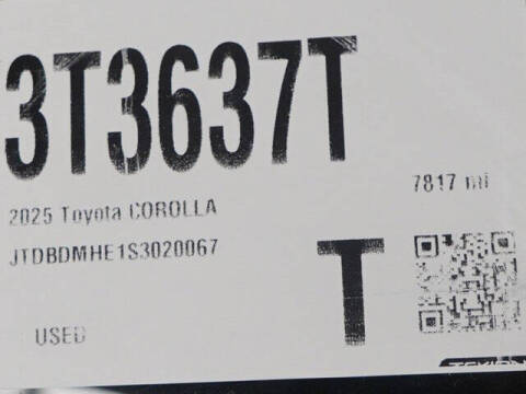 2025 Toyota Corolla Hybrid LE