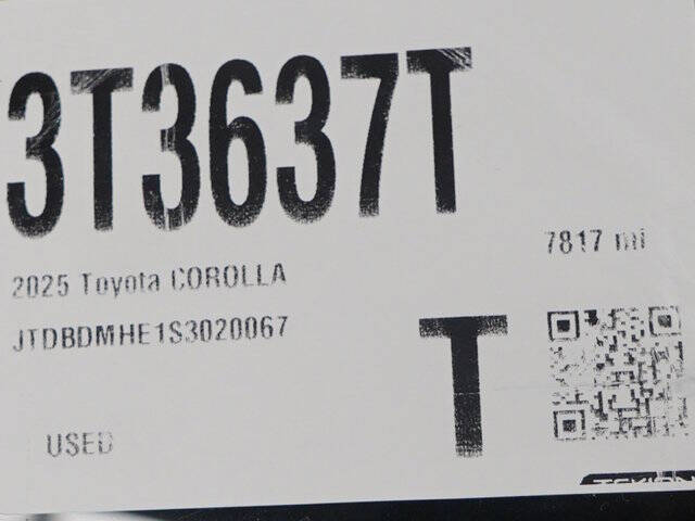 2025 Toyota Corolla Hybrid LE