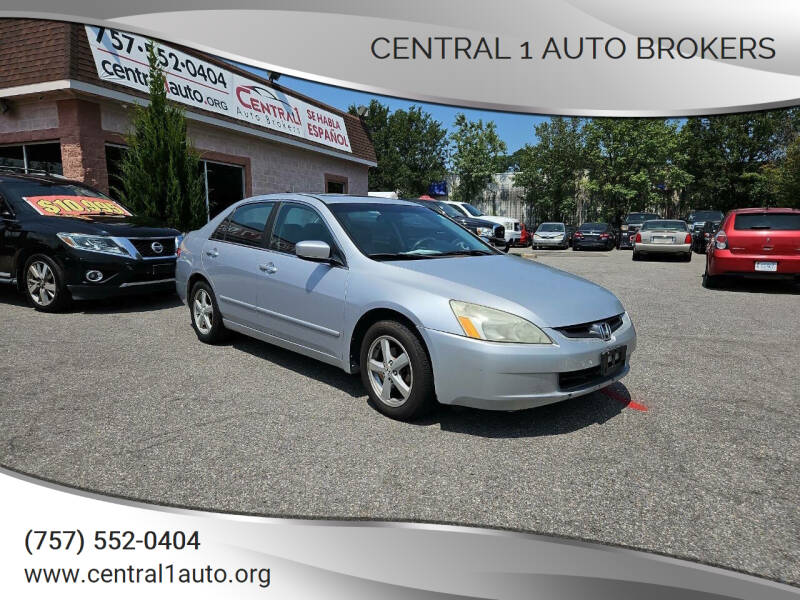 2004 Honda Accord for sale at Central 1 Auto Brokers in Virginia Beach VA