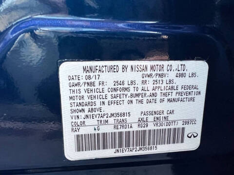 2018 Infiniti Q50 3.0T Sport