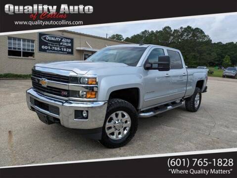 2017 Chevrolet Silverado 2500HD for sale at Quality Auto of Collins in Collins MS