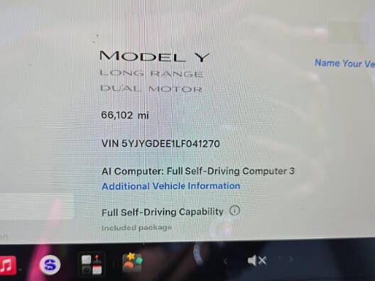 2020 Tesla Model Y Long Range