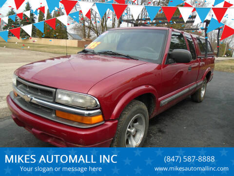 2001 Chevrolet S-10 for sale at MIKES AUTOMALL INC in Ingleside IL