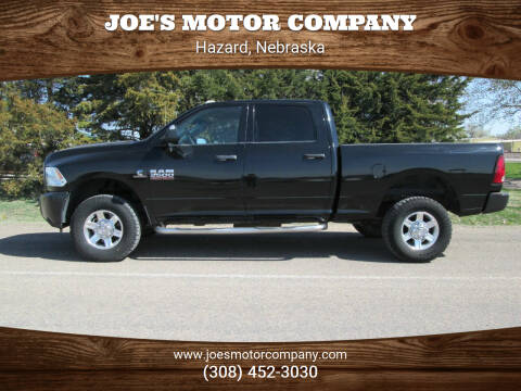 2013 RAM 2500 for sale at Joe's Motor Company in Hazard NE