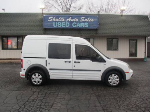 2012 Ford Transit Connect for sale at SHULTS AUTO SALES INC. in Crystal Lake IL