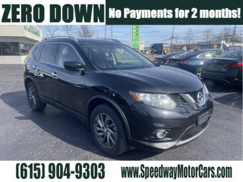 2016 Nissan Rogue for sale at Speedway Motors in Murfreesboro TN
