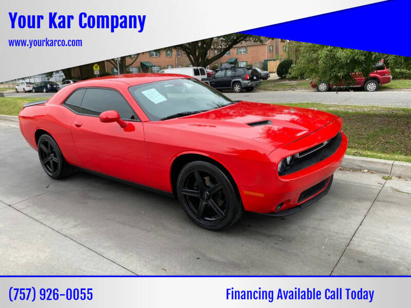 2019 Dodge Challenger for sale at Your Kar Company in Norfolk VA