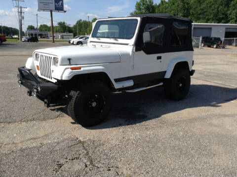 1994 Jeep Wrangler for sale at Darryl's Trenton Auto Sales in Trenton TN