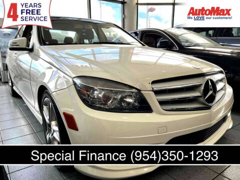 2011 Mercedes-Benz C-Class for sale at Auto Max in Hollywood FL